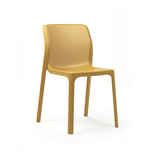 Nardi - Bit Senape Mustard Yellow Side Chair - 40328.56.000