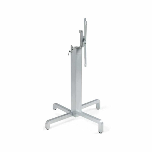 Nardi - Ibisco Tilting Dining Height Silver Table Base - 54554.00.000
