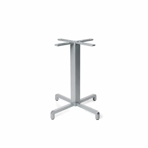 Nardi - Fiore Dining Height Silver Table Base - 53054.00.000