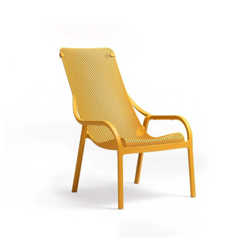 Nardi - Net Senape Mustard Yellow Lounge Chair - L-Nar-40329.56.000