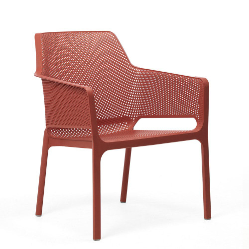 Nardi - Net Relax Corallo Coral Lounge Chair - L-Nar-40327.75.000