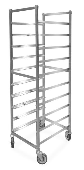 Omcan - Stainless Steel Bun Pan Rack w/ 10 Slides & 6" Spacing - 23833