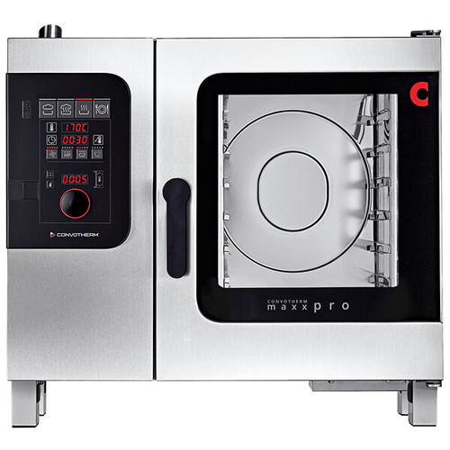 Convotherm - Maxx Pro 6.10 Half Size Electric Boilerless Combi Oven w/ easyDial Controls & Injection/Spritzer Steam Generation 208V - C4ED6.10ES