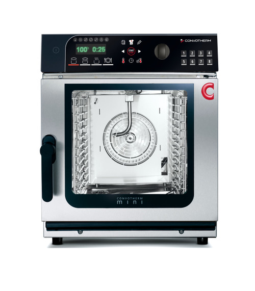 Convotherm - 6.10 Mini Electric Boilerless Combi Oven w/ Standard Controls & Injection/Spritzer Steam Generation 240V - OES 6.10