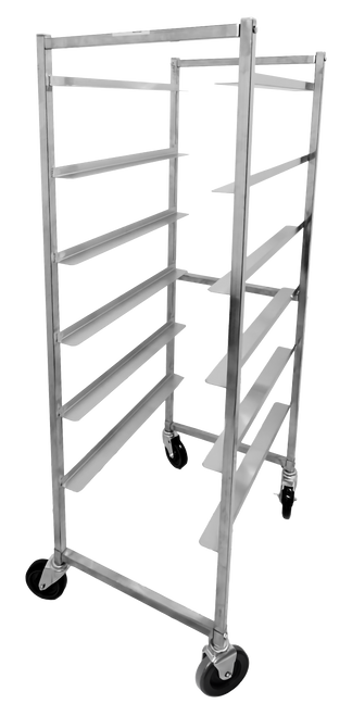 Omcan - Stainless Steel Universal Rack w/ 6 Slides & 9" Spacing - 27056