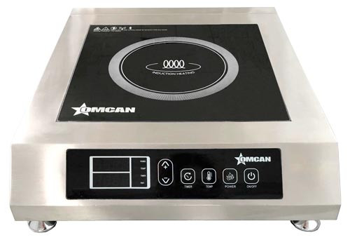 Omcan - 3.4kW Super Wide Commercial Countertop Induction Cooker - 44744