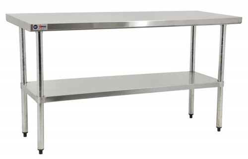 Omcan - Elite Series 30" x 60" Stainless Steel Work Table - 17587