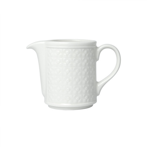 Steelite - 4 3/8 In X 2 3/8 In X 3 In (5 Oz) White Bead Jug (6 Per Case) - 1403X0137