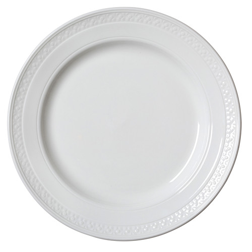 Steelite - 11 1/4 In White Bead Plate (6 Per Case) - 1403X0102