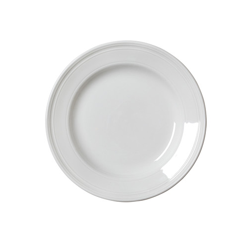 Steelite - 8 In White Bead Plate (12 Per Case) - 1403X0107