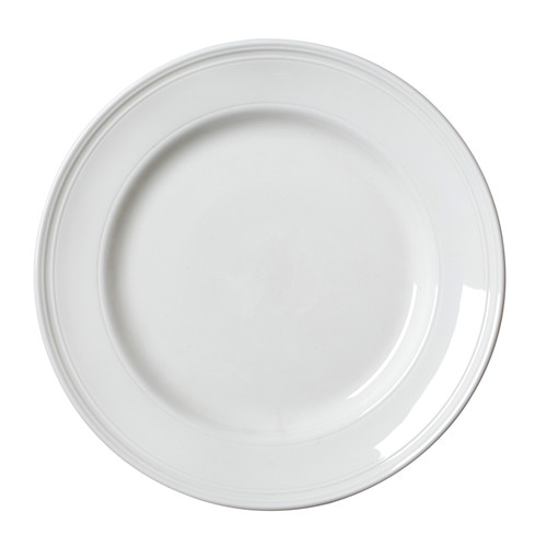 Steelite - 10 5/8 In White Bead Plate (12 Per Case) - 1403X0104
