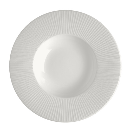 Steelite - 12 1/2 In X 3 1/2 In (12 Oz) White Willow Deep Rimmed Bowl (6 Per Case) - 9117C1191