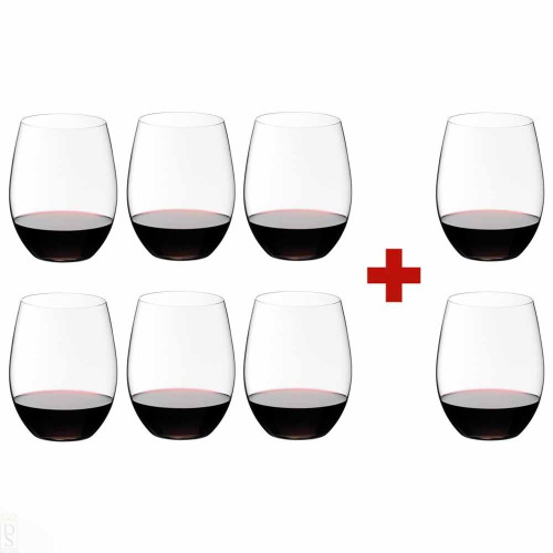 Riedel - Cabernet / Merlot Stemless O Series Wine Glass - Buy 6 Get 8