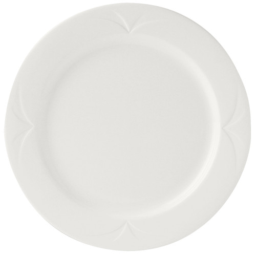 Steelite - 8 In White Bianco Man Plate (24 Per Case) - 9102C404