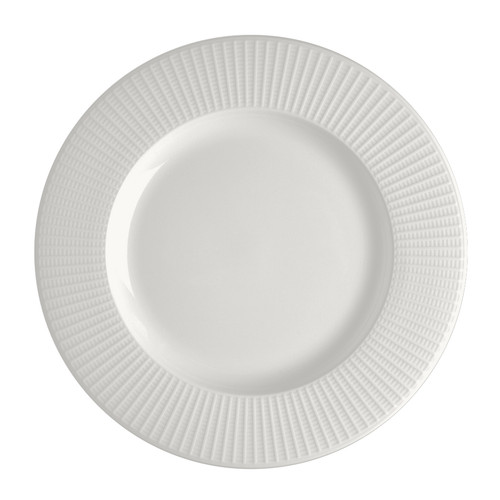 Steelite - 6 1/4 In White Willow Mid Rim Plate (36 Per Case) - 9117C1185
