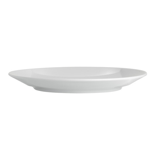 Royal Porcelain - 10 1/4 In White Vortex Plate (12 Per Case) - 61105ST0503