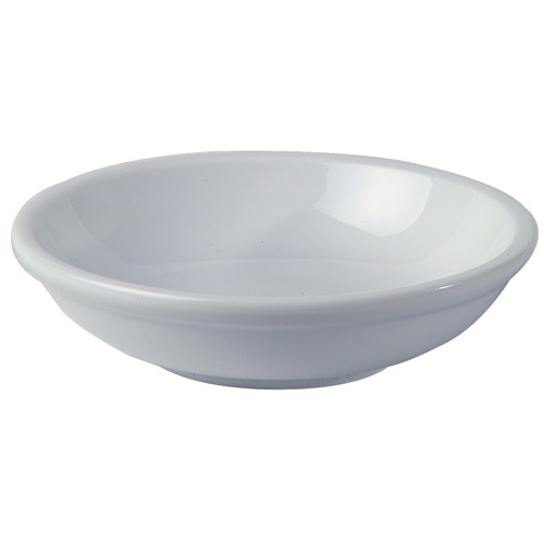 Royal Porcelain - 2 oz. White Tahara Soy Sauce Dish (72 Per Case) - 61103ST0454