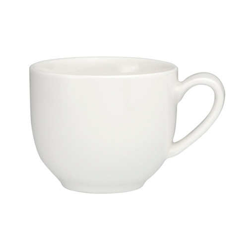 Royal Porcelain - 3 1/2 oz. White Cadence Ad Tall Cup (36 Per Case) - 62101ST0660