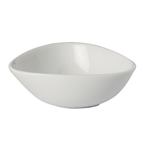 Royal Porcelain - 3 oz. White Drift Sauce Dish (36 Per Case) - 61110ST0726