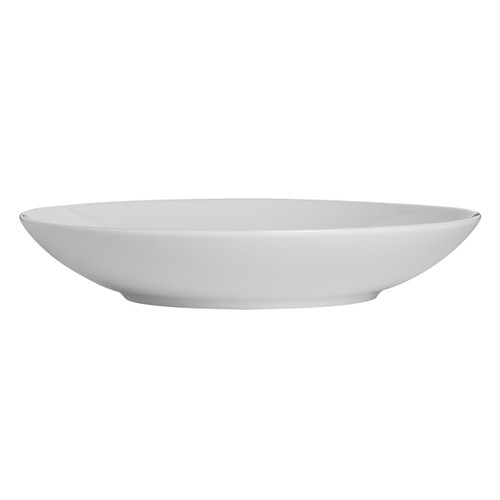 Royal Porcelain - 18 oz. White Tahara Deep Pasta Plate (36 Per Case) - 61103ST0411