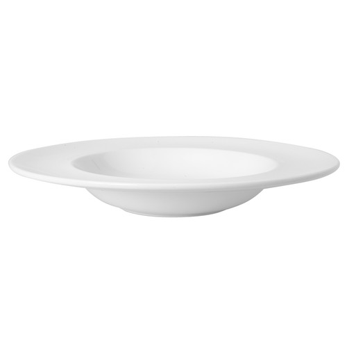 Royal Porcelain - 12 oz. White Cadence Rim Soup Bowl (36 Per Case) - 62101ST0673