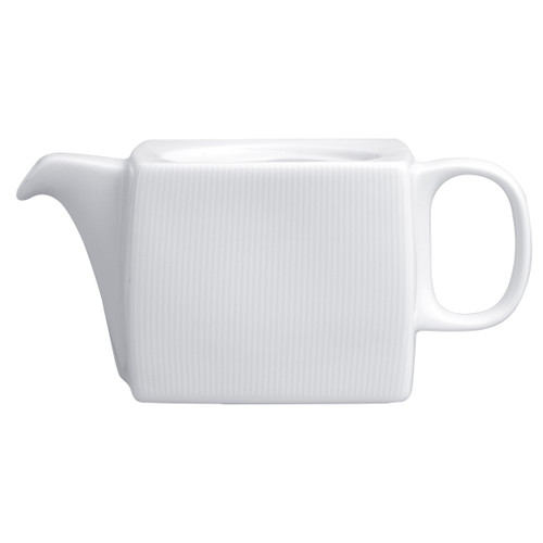 Royal Porcelain - 17 oz. White Vortex Teapot WLid (24 Per Case) - 61105ST0520