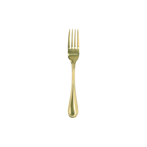 Walco - 8 1/8 In Gold Colgate European Dinner Fork (36 Per Case) - WLG27051