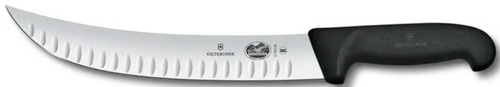 Victorinox - 10" Curved Granton Edge Cimeter Knife with Slip-Resistant Fibrox Handle