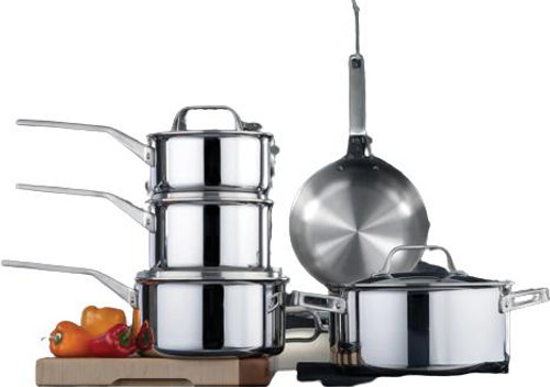 Meyer - Proclad 10 PC 5-Ply Stainless Steel Cookware Set