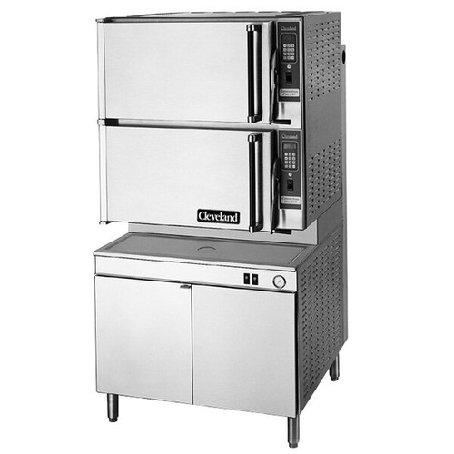 Cleveland - Classic Series ConvectionPro XVI Natural Gas Pressureless Double Convection Steamers - 36CGM16300
