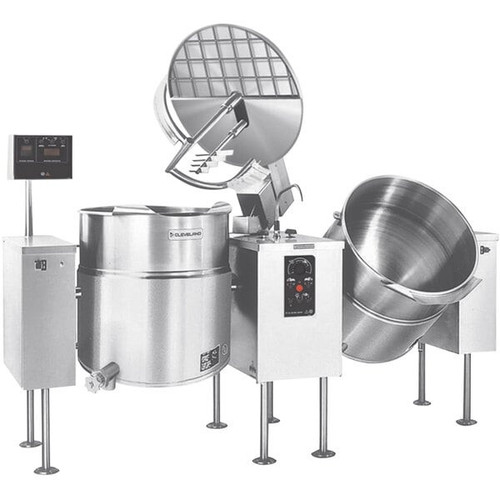 Cleveland - 60 Gallon Twin Electric Direct Steam Tilting Mixer Kettle - TMKDL60T