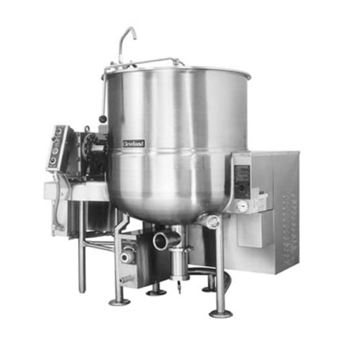 Cleveland - 100 Gallon Natural Gas Horizontal Agitator Stationary Mixer Kettle - HAMKGL100