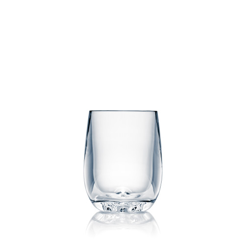 Strahl - 8 Oz Design Polycarbonate Stemless Osteria Chardonnay Glass (12 Per Case) - N407503