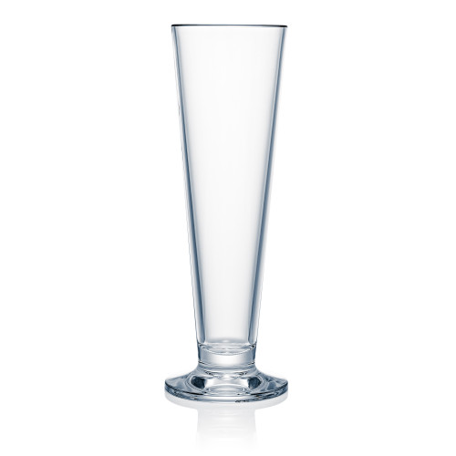 Strahl - 14 3/4 Oz Design Polycarbonate Footed Pilsner Glass (12 Per Case) - N411403
