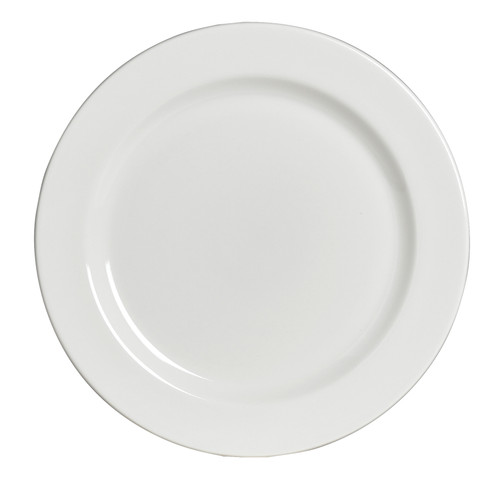 Anfora - 7 1/2 In White American Basics Rolled Edge Plate (24 Per Case) - A100P101