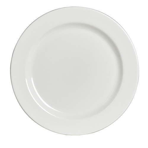 Anfora - 9 In White American Basics Rolled Edge Plate (24 Per Case) - A100P102