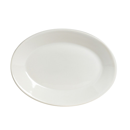 Anfora - 10 5/8 X 7 3/4 White American Basics Platters (24 Per Case) - A100P140
