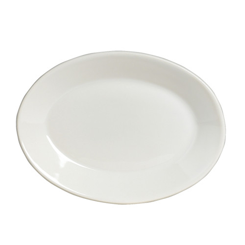 Anfora - 12 1/4 X 9 1/8 White American Basics Platters (12 Per Case) - A100P142