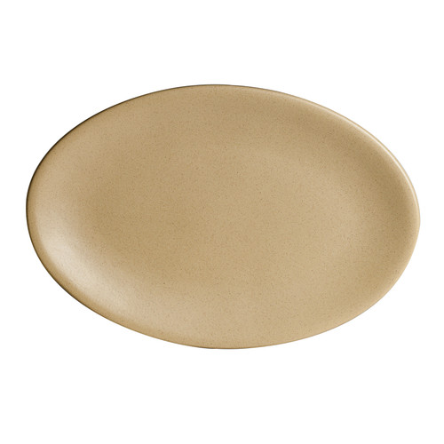 Anfora - 15 In X 10 In Tan Chena Platter Oval (6 Per Case) - A921P127