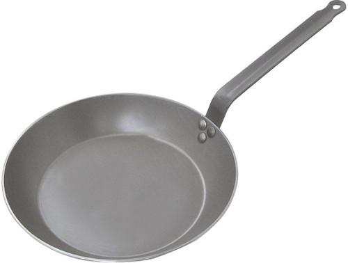 de Buyer - 24cm Lyonnaise Carbone Plus Steel Fry Pan