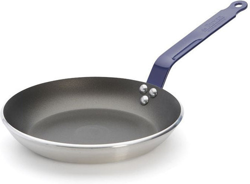 de Buyer - Choc 28cm Blue Handle Round Non-Stick Fry Pan