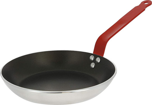 de Buyer - Choc 32cm Red Handle Round Non-Stick Fry Pan