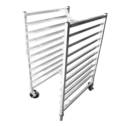 Omcan - Aluminum Nesting Sheet Pan Rack w/ 9 Slides & 3" Spacing - 44317