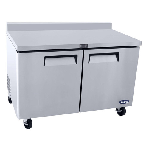 Atosa - 60" Worktop Refrigerator w/ Backsplash - MGF8410GR