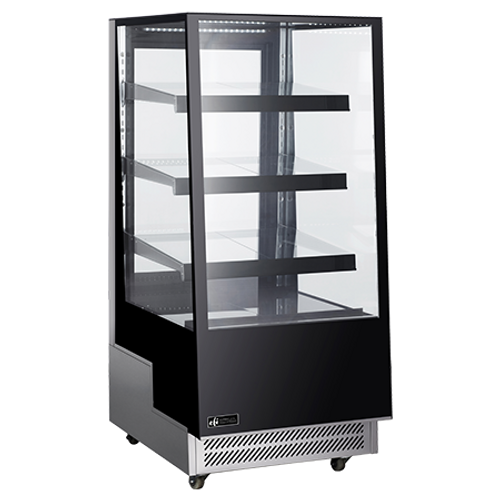 EFI Sales - 26" Black Refrigerated Display Case - CGSM-2657