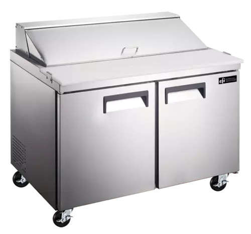 EFI Sales - X-Line 60" Refrigerated Salad/Sandwich Prep Table - CSDR2-60VCX