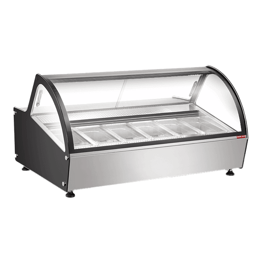 New Air - 46" Countertop Gelato Display Case - NCGD-46-S