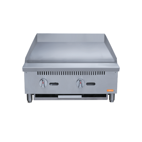 Brika - 24" Natural Gas Manual Griddle - BMG-24