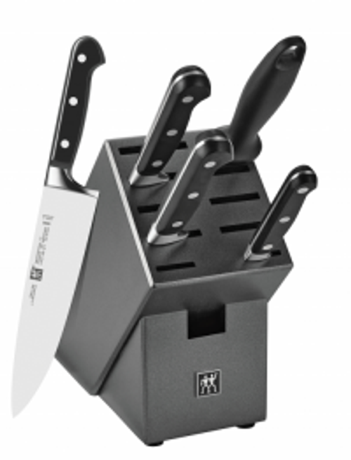 Zwilling J.A. Henckels - 6 Piece Twin Professional "S" Knife Block Set - 35664-000