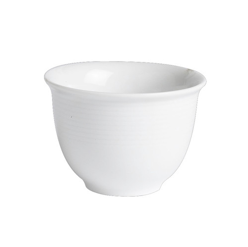 Rene Ozorio - 5 1/2 Oz White Aura Tea Cup W/O Handles (24 Per Case) - 6300P144